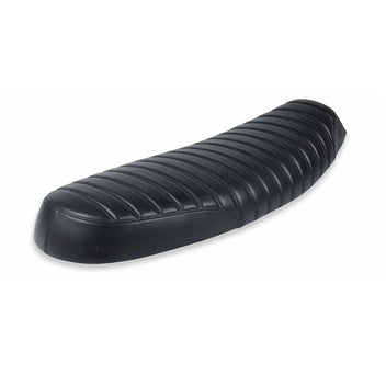 Selle profil bas noire côtelée Bonvent Motorbikes pour Triumph Modern Classics.