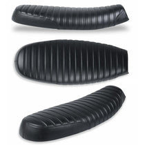Selle profil bas noire côtelée Bonvent Motorbikes pour Triumph Modern Classics.