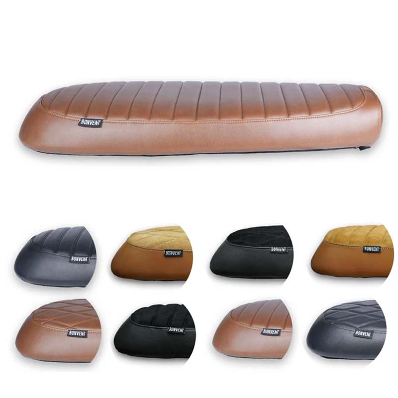 Classic flat seat for Interceptor and Continental GT | Bonvent Motorbikes