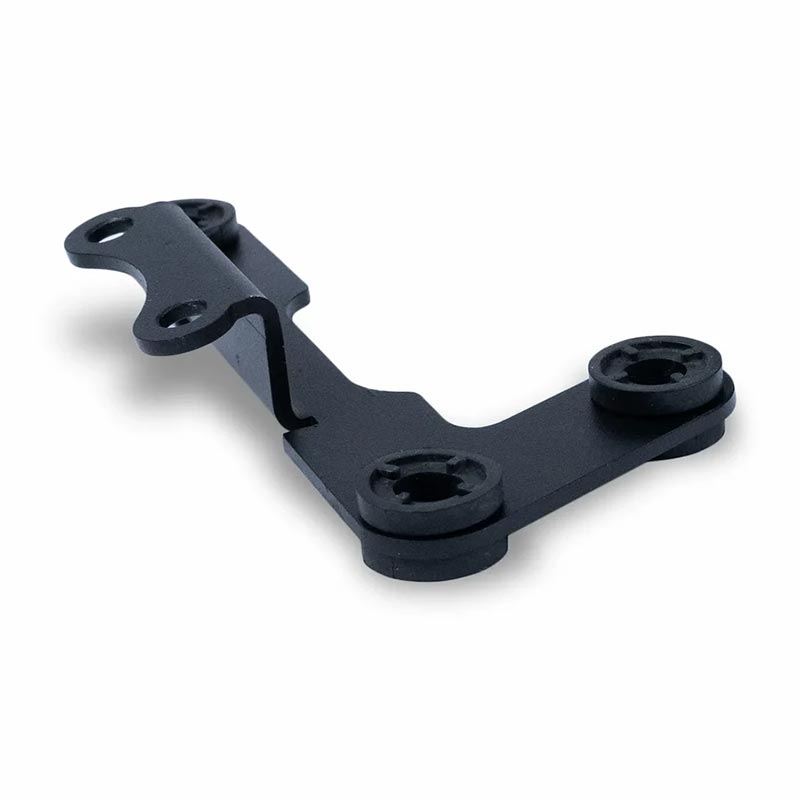 Support acier thermolaqué pour boitier compteur Bonvent Motorbikes pour Triumph.