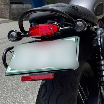 Supports clignotants pour Triumph LC Filetage 10mm Motone Customs. Blackpines.fr