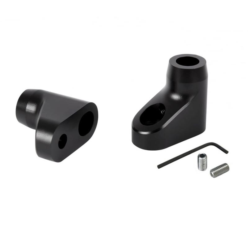 Support clignotants moto Motone Customs pour Triumph LC. Blackpines.fr