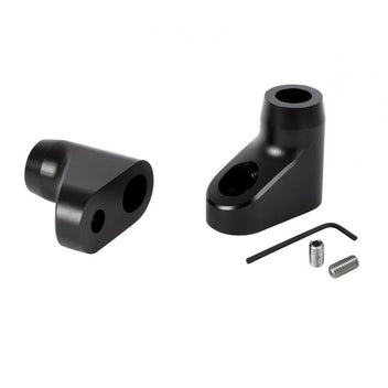 Support clignotants moto Motone Customs pour Triumph LC. Blackpines.fr