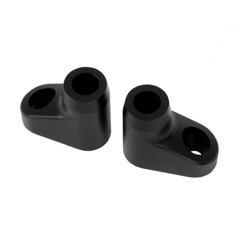 Support clignotants moto Motone Customs pour Triumph LC. Blackpines.fr