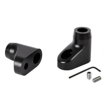 Supports de clignotants moto arriere Motone Customs pour Triumph 400. Blackpines.fr
