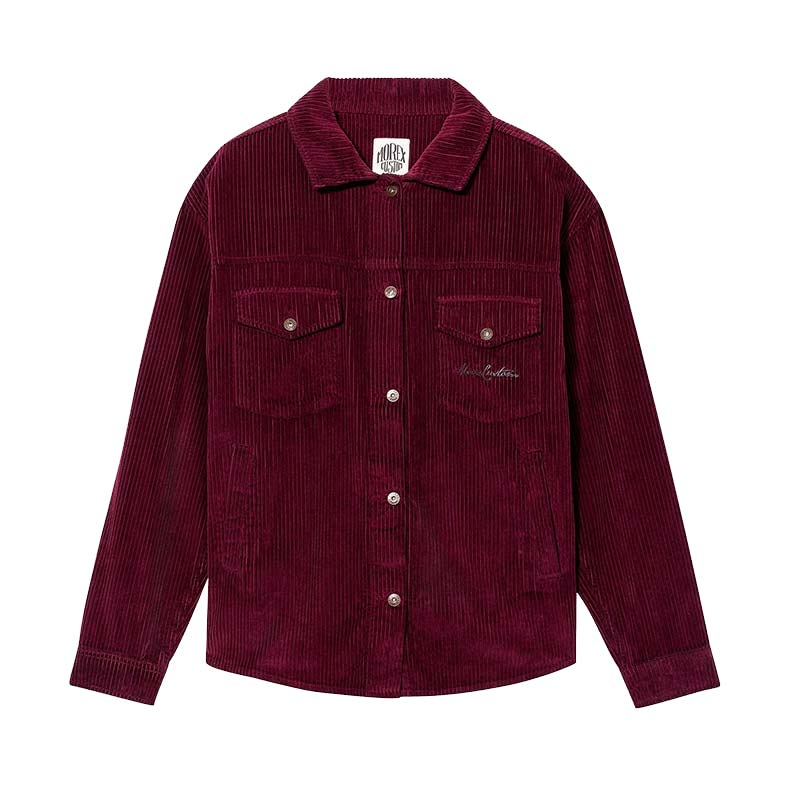 Surchemise unisexe velours Bordeaux JAM Morex Custom.
