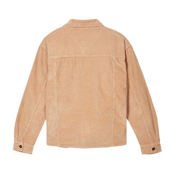 Surchemise unisexe velours camel JAM Morex Custom.