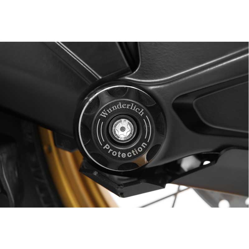 Tampon protecteur cardan arriere moto BMW Wunderlich Doubleshock. Blackpines.fr