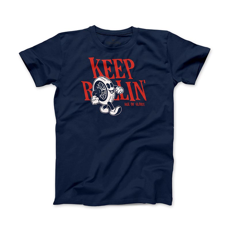 Tee shirt homme Keep Rollin Age of Glory. Blackpines.fr