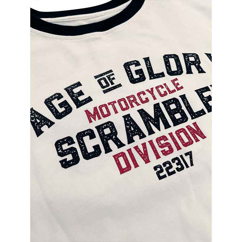 Tee shirt vintage homme Team Stripes Age of Glory. Blackpines.fr