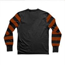 Dos T-shirt moto manches longues Age Of Glory The Wild Ones. Noir délavé, rouille.