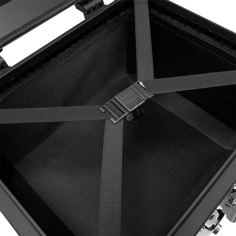 Top case alu noir 37 litres KS70N S-Line. Blackpines.fr