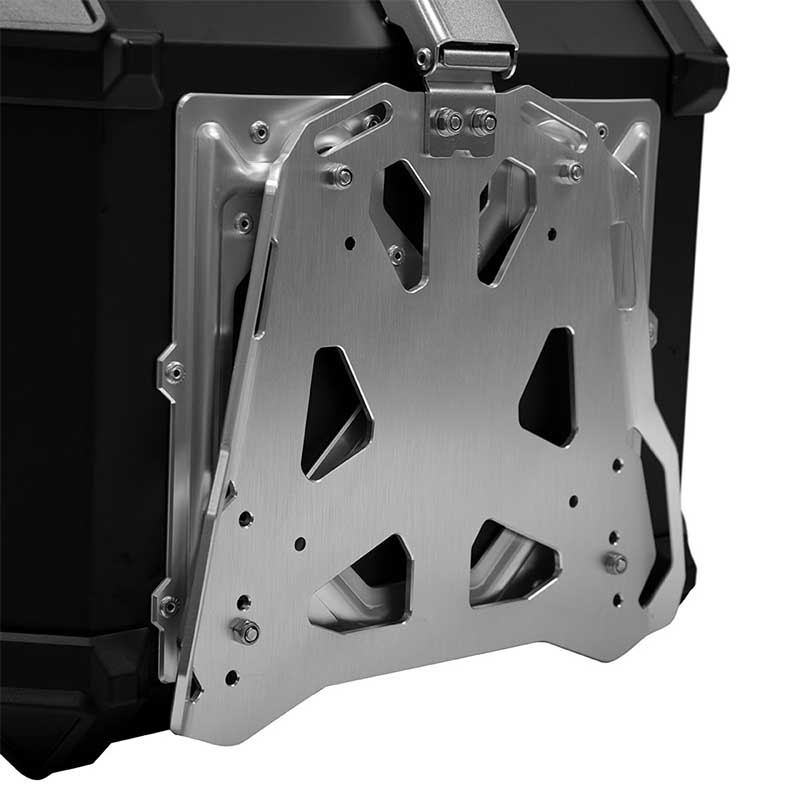 Top case alu silver 37 litres KS70S S-Line. Blackpines.fr