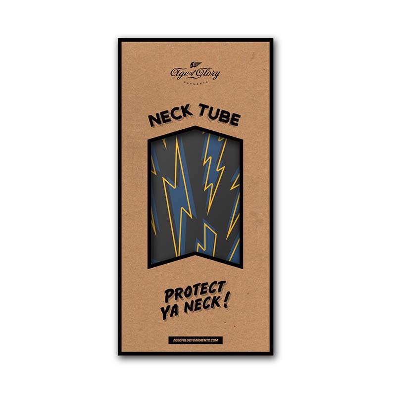 Packaging du tour de cou Bolts Age of Glory. Blackpines.fr