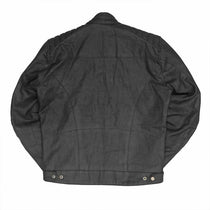 Veste moto denim enduit noir Worker Age of Glory. Blackpines.fr