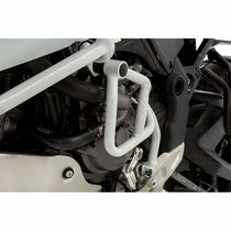 Pare-carter moteur gauche blanc Wunderlich pour Ducati DesertX. Blackpines.fr