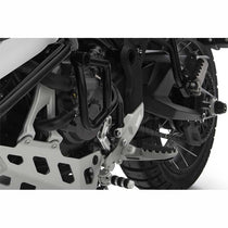 Pare-carter noir moteur gauche Wunderlich pour Ducati DesertX. Blackpines.fr