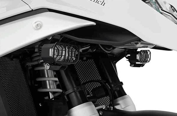 kit feux additionnels led Wunderlich Microflooter 3.0 pour BMW R1300GS. Blackpines.fr