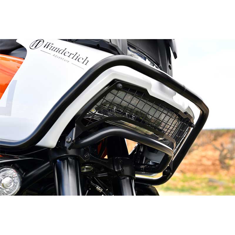 Grille de protection de phare Harley-Davidson Pan America Wunderlich. Blackpines.fr