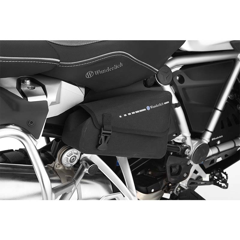 Kit carenages de cadre plus sacoches laterales Wunderlich pour BMW GS. Blackpines.fr