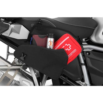 Kit carenages de cadre plus sacoches laterales Wunderlich pour BMW GS. Blackpines.fr