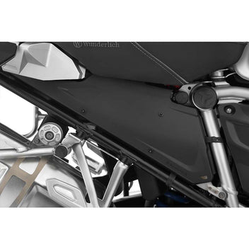 Kit carenages de cadre plus sacoches laterales Wunderlich pour BMW GS. Blackpines.fr
