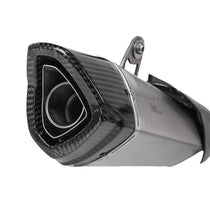 Silencieux en titane avec embout carbone Yard pour Triumph Trident 800 année 2026.