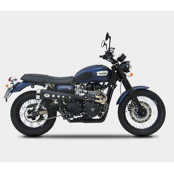 Ligne d'échappement Zard pour Triumph Scrambler 900. Blackpines.fr