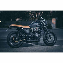 Ligne echappement court Zard pour Triumph Bonneville. Blackpines.fr