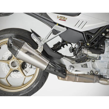 Silencieux titane zard pour moto guzzi V100 mandello 2022-2024.