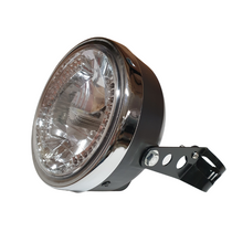 Phare moto full led Vintage avec clignotants Kit: phare + pattes blackpines.fr  blackpines.fr