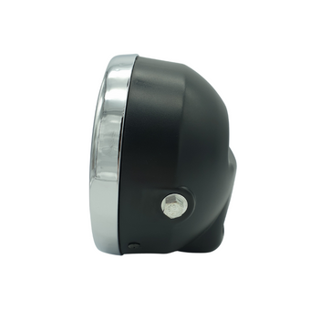 Phare moto full led Vintage avec clignotants  blackpines.fr  blackpines.fr