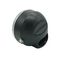 Phare moto full led Vintage avec clignotants  blackpines.fr  blackpines.fr