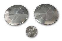 3 badges diamant alu Ex-Motorcycle pour BMW R NineT. Blackpines.fr