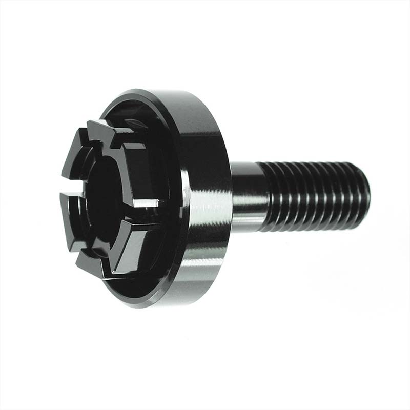 Adaptateur retroviseur Motogadget sur guidons BMW M12 Disc. Blackpines.fr