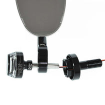Adaptateur retroviseur Motogadget sur guidons BMW M12 Disc. Blackpines.fr