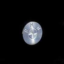 Badge Ex-Motorcycle de capot de selle diamant alu pour BMW R NineT. Blackpines.fr
