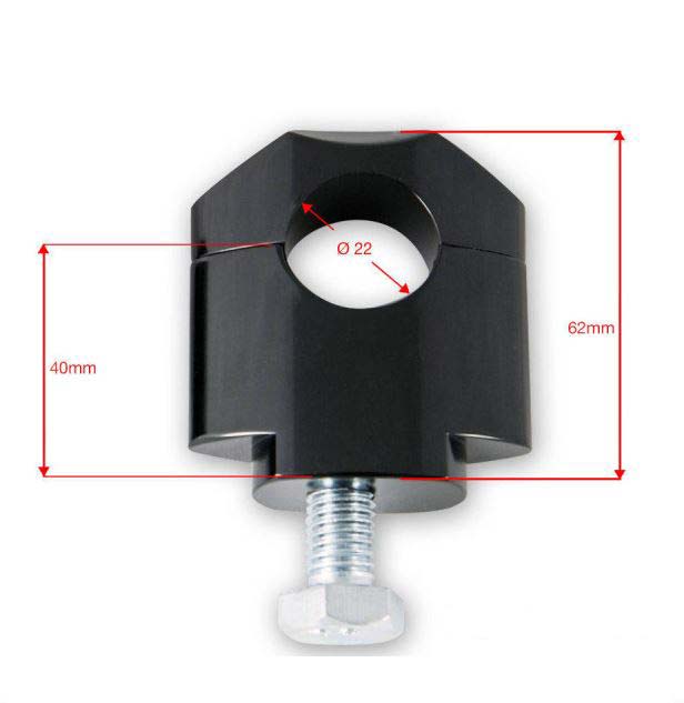 Pontets diametre 22 mm Universel22 Barracuda. Blackpines.fr