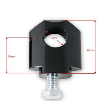 Pontets diametre 22 mm Universel22 Barracuda. Blackpines.fr