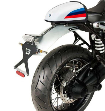 Kit support de plaque d'immatriculation et garde-boue Classic pour BMW R nineT. Blackpines.fr