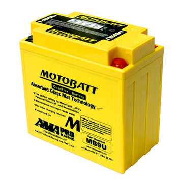 Batterie moto Motobatt AGM MB9U 11 Ah 12 V. Blackpines.fr