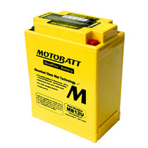 Batterie 4 poles AGM Motobatt MB12U. Blackpines.fr
