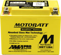 Batterie QuadFlex AGM 12 V Motobatt MBT12B4. Blackpines.fr