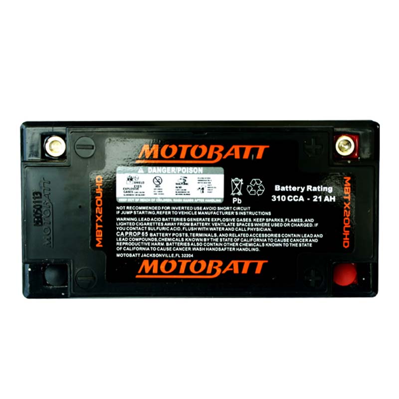 Batterie Motobatt AGM MBTX20UHD 12 V. Blackpines.fr