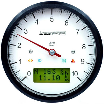 Compte-Tours 10000 trmin Motoscope Classic Motogadget. Blackpines.fr