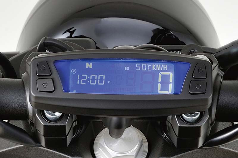 Compteur digital Daytona ASURA noir. Blackpines.fr.