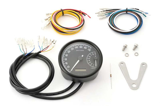 Compteur De Vitesse Daytona Velona – 60x45mm – Noir – Neuf