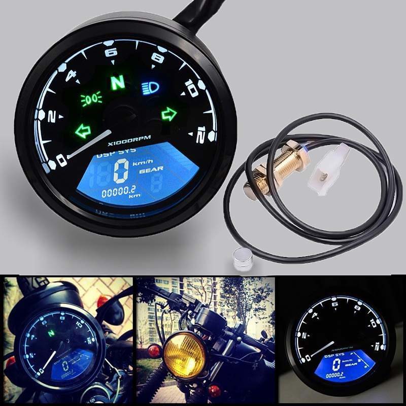 Compteur vitesse numerique cafe racer. Blackpines.fr