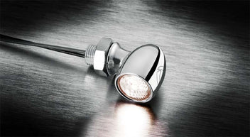 Feu arriere et feu stop Atto RB chrome Kellermann. Blackpines.fr