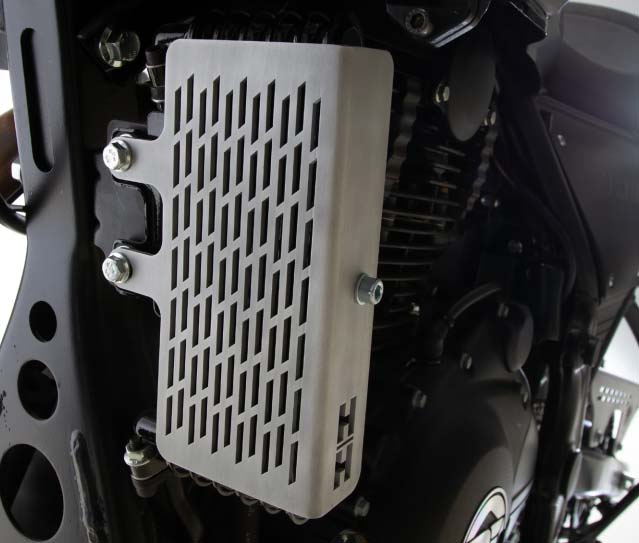 Grille de radiateur pour Royal Enfield Himalayan 400. Blackpines.fr